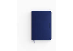 Notitieboek de KEMPEN Silence 110x160mm lijn 160 pagina's 90gr donkerblauw