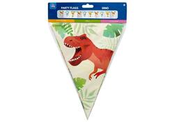Vlaggenlijn Dino folie 10 meter