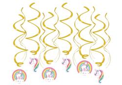 Swirl decorations Unicorn