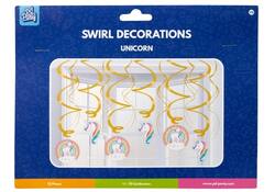 Swirl decorations Unicorn