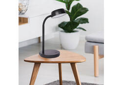 Bureaulamp MAUL Abby LED op voet zwart