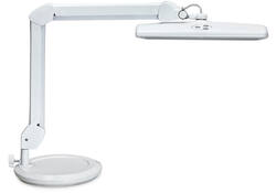 Werkpleklamp MAUL Intro LED dimbaar op voet wit