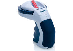 Lettertang Dymo Omega embossing blauw