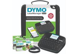 Labelprinter Dymo LabelManager Executive 640CB draagbaar qwerty 24mm zwart in koffer