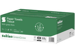 Toiletpapier BlackSatino GreenGrow CT10 3-laags 8x250vel naturel 079870