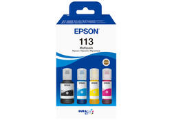 Navulinkt Epson 113 EcoTank zwart + 3 kleuren
