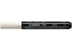 Acrylmarker STABILO Free Acrylic T300 wit