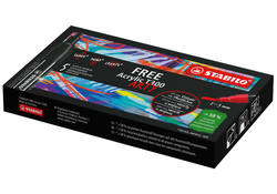 Acrylmarker STABILO Free Acrylic T300 wit