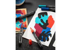 Acrylmarker STABILO Free Acrylic T300 wit