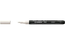 Acrylmarker STABILO Free Acrylic T100 wit
