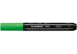 Acrylmarker STABILO Free Acrylic T300 bladgroen
