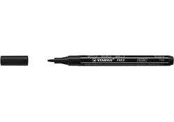Acrylmarker STABILO Free Acrylic T100 zwart