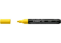 Acrylmarker STABILO Free Acrylic T300 geel