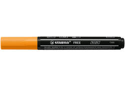 Acrylmarker STABILO Free Acrylic T300 oranje