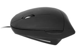 Muis Quantore ergonomisch bedraad USB-A zwart
