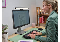 Monitorlamp Trust Shyne zwart