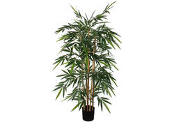 Kunstplant Mica Bamboe in plastic pot 150x75cm