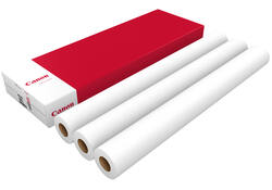 Inkjetpapier Canon 914mmx50m 75gr standaard 3 rollen