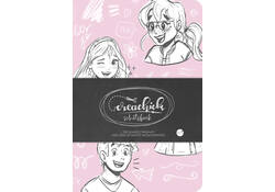 Schetsboek CreaChick Pink