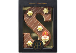 Chocoladeletter BB luxe melk S 220 gram