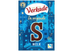 Chocoladeletter Verkade melk S 135 gram