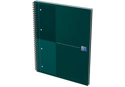 Spiraalblok Oxford International Notebook A4+ lijn groen
