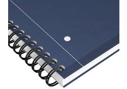 Spiraalblok Oxford International Notebook A4+ lijn blauw