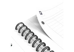 Spiraalblok Oxford International Notebook A4+ lijn blauw