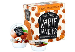 Hazelnootpasta VarieJantjes 12x15 gram cupjes