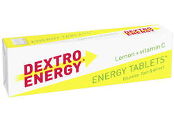 Energie tabletten Dextro Energy citroen pak 50 gram