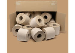 Toiletpapier The Good Roll The Panda Edition Naked bamboe 2-laags 24x300 vel naturel