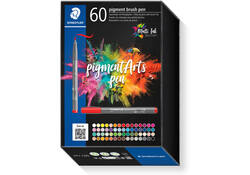 Brushpen Staedtler PigmentArts set à 60 kleuren