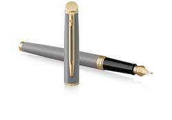Vulpen Waterman Hémisphère Fashion Colors metallic grey GT fijn