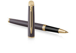 Rollerpen Waterman Hémisphère Fashion Colors metallic black GT fijn