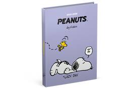 Schoolagenda 25-26 Lannoo Snoopy 1dag/1pagina met inserts lila