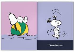 Schoolagenda 25-26 Lannoo Snoopy 1dag/1pagina met inserts lila