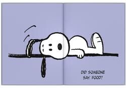 Schoolagenda 25-26 Lannoo Snoopy 1dag/1pagina met inserts lila