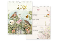 Kalender 2026 Marjolein Bastin vogels 7dagen/1pagina