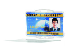 Badge Durable voor 1 kaart 10 stuks