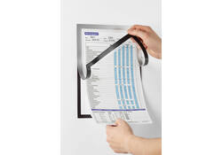 Duraframe Durable 498923 Note A4 magnetisch zilver
