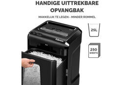 Papiervernietiger Fellowes Powershred 92CS snippers 4x38mm