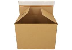 Quickbox IEZZY verstelbare hoogte 460x309x180-300mm B-golf bruin 10 stuks
