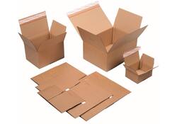 Quickbox IEZZY verstelbare hoogte 460x309x180-300mm B-golf bruin 10 stuks