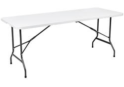 Vouwtafel BRASQ 180x70x74cm FT180 wit