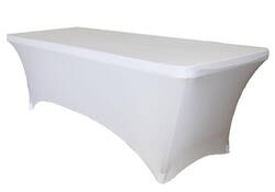 Tafelrok BRASQ 183x76x74cm wit