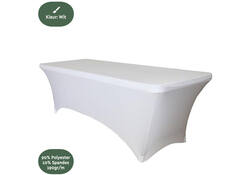 Tafelrok BRASQ 183x76x74cm wit