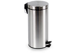 Pedaalemmer BRASQ 30 liter rvs