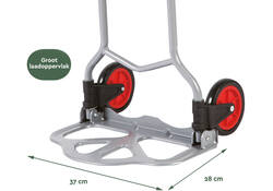 Steekwagen BRASQ Inklapbaar HT60 incl. bagagespin 60Kg