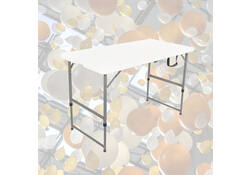 Vouwtafel BRASQ 120x60x74cm FC120 wit