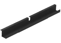 Kabelgoot BRASQ verstelbaar 75-150cm CT100 zwart